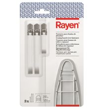 Mueble de Plancha Estoril Blanco Vintage + (Funda Elastica XXL Premiun Rayen + Tensores)