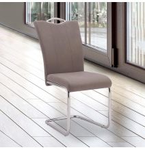 Pack de 4 Sillas Elegantes en Tejido Marengo – Sillas para Comedor y Salón, Dimensiones: 44 x 61 x 98 cm.