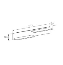 Mueble de Comedor, Mueble Salón, Acabado en Color Cañón, Medidas: 230 cm (Ancho) x 212 cm (Alto) x 41,4 cm (Fondo)