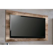 Mueble de Comedor, Mueble Salón, Acabado en Color Cañón, Medidas: 276 cm (Ancho) x 201,6 cm (Alto) x 41,8 cm (Fondo)