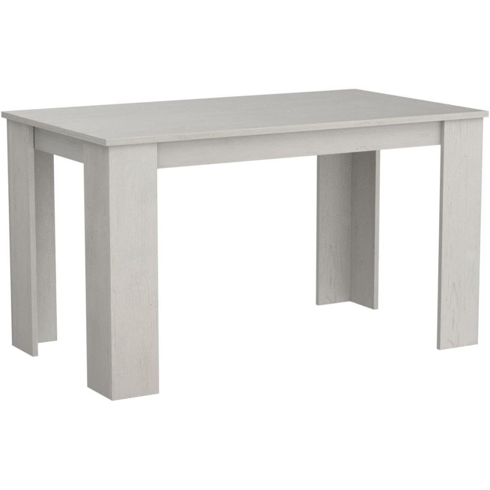 Mesa de Comedor, Mesa de Salón Fija, Color Andersen Pino
