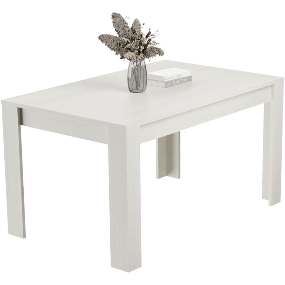 Mesa de Comedor, Mesa de Salón Fija, Color Andersen Pino
