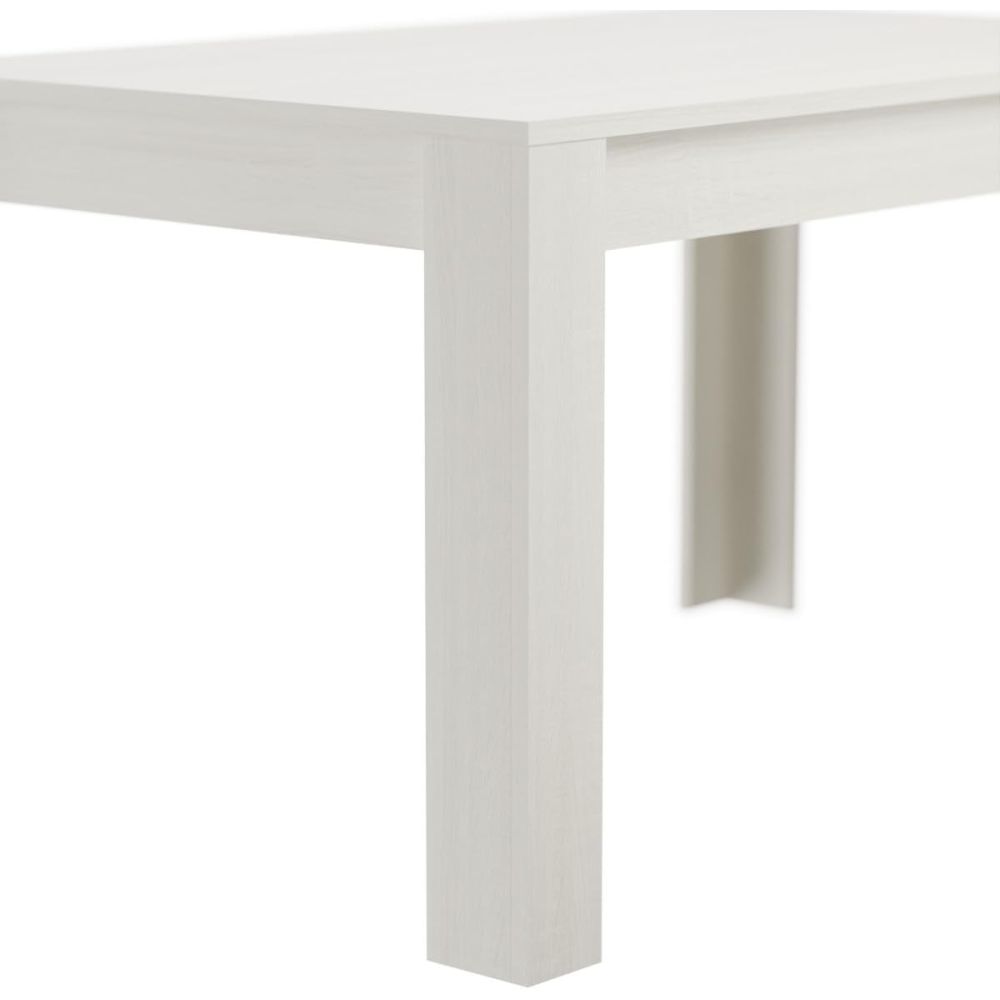 Mesa de Comedor, Mesa de Salón Fija, Color Andersen Pino