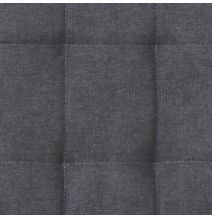 6 Sillas Tapizadas en Tela Gris con Asiento y Respaldo Acolchados, Patas Cromadas - Medidas 45x46x100 cm