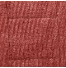 Pack de 4 Sillas de Madera Contrachapada con Relleno de Espuma, Tapizadas en Tela Coral, Patas Negras, Medidas 43x49x102 cm