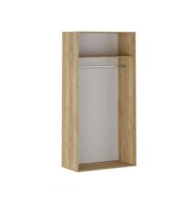 Meyvaser Armario ropero Para dormitorio con 2 puertas correderas Color Mauvella 200x100x50 Cm